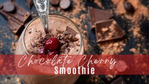 Chocolate Cherry Smoothie